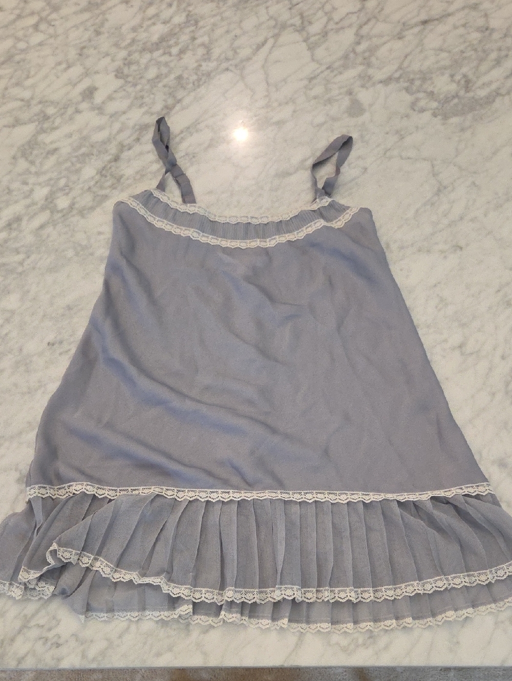 Victoria's Secret Angel Dusty Lavender Lace-Trim Cami